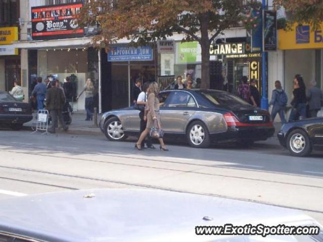 Mercedes Maybach spotted in Sofia, Bulgaria