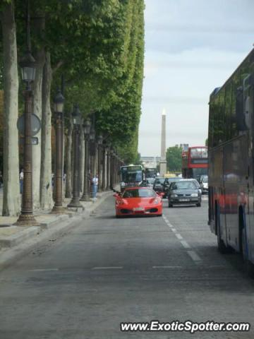 Ferrari F430 spotted in PARIS, France