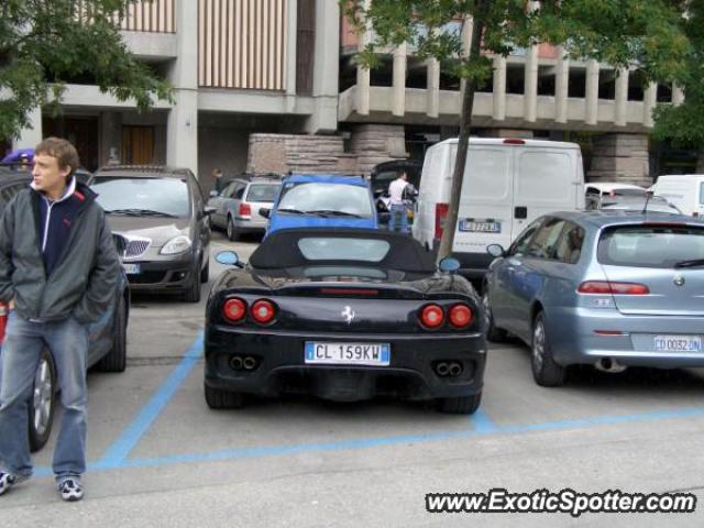 Ferrari 360 Modena spotted in Cortina, Italy