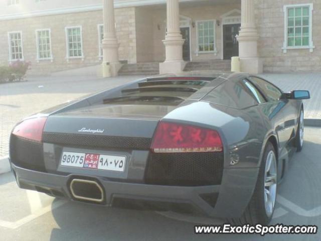 Lamborghini Murcielago spotted in DUabi, United Arab Emirates