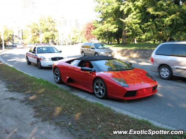 Lamborghini Murcielago spotted in Toronto, Canada