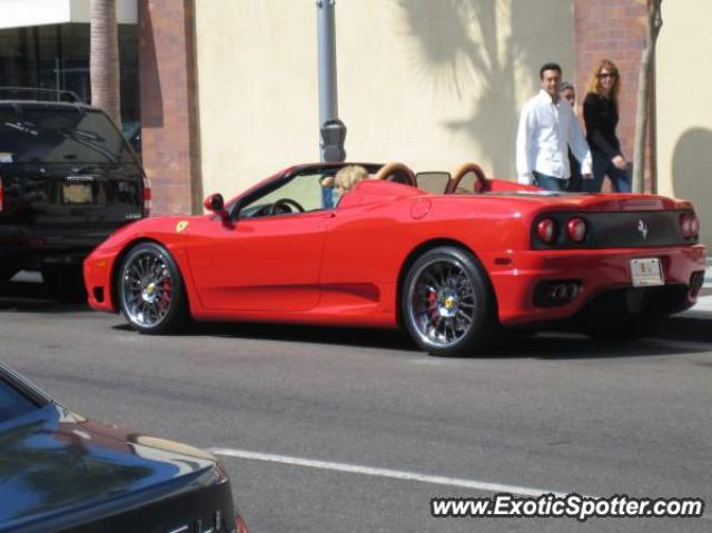 Ferrari 360 Modena spotted in Beverly Hills, California