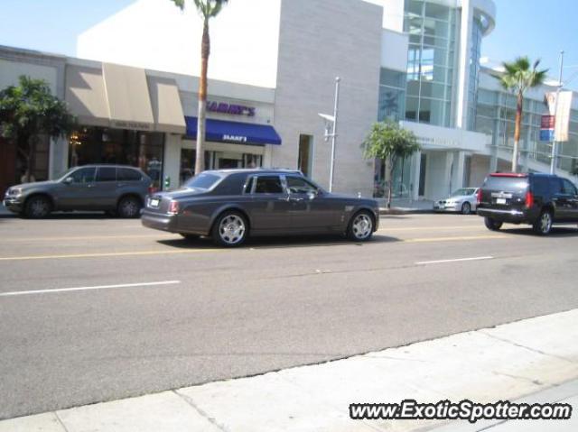 Rolls Royce Phantom spotted in Beverly Hills, California