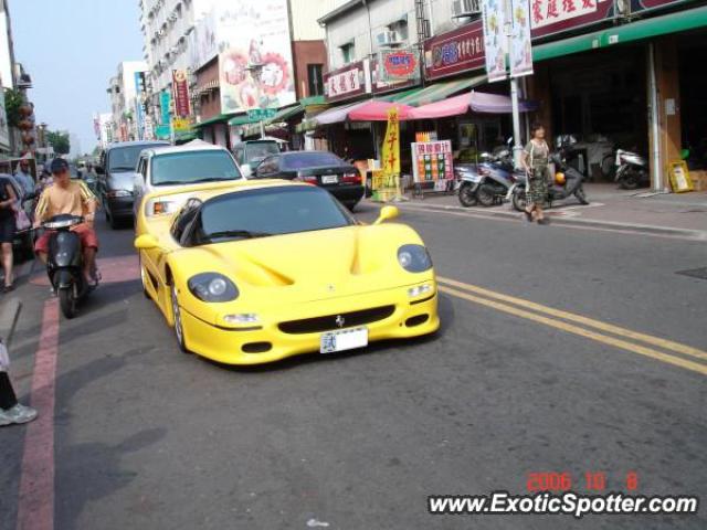 Ferrari F50 spotted in Taiwan, Taiwan