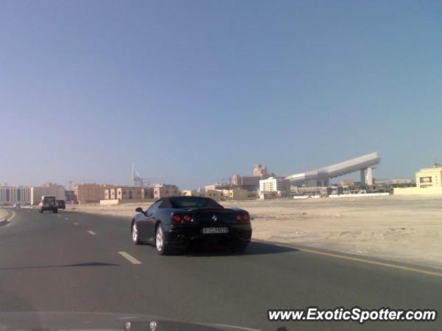 Ferrari 360 Modena spotted in Dubai, United Arab Emirates