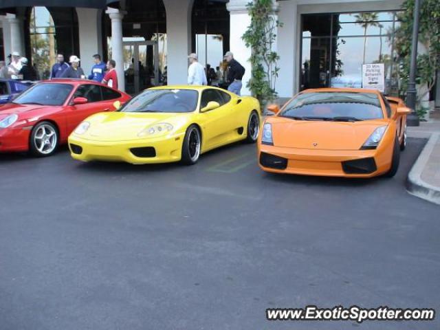 Lamborghini Gallardo spotted in Newport, California