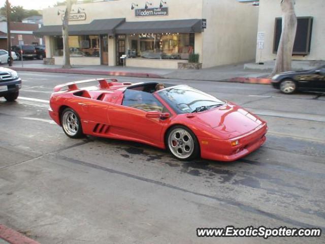 Lamborghini Diablo spotted in Laguna, California