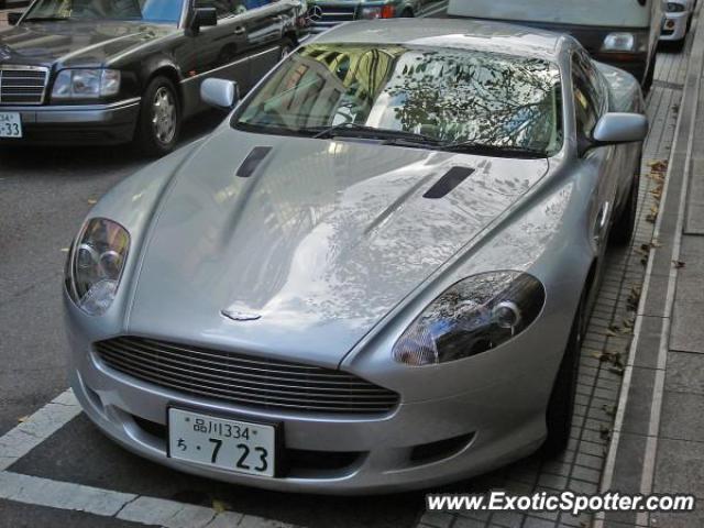 Aston Martin DB9 spotted in Tokyo, Japan