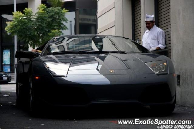 Lamborghini Murcielago spotted in Beverly Hills, California