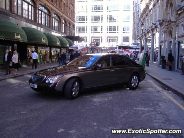 Mercedes Maybach spotted in London, United Kingdom