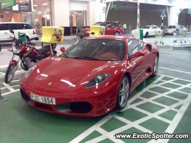 Ferrari F430 spotted in Dubai, United Arab Emirates