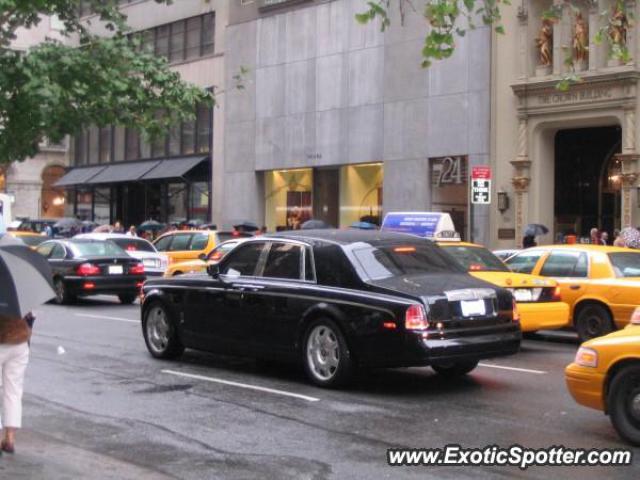 Rolls Royce Phantom spotted in New york, New York