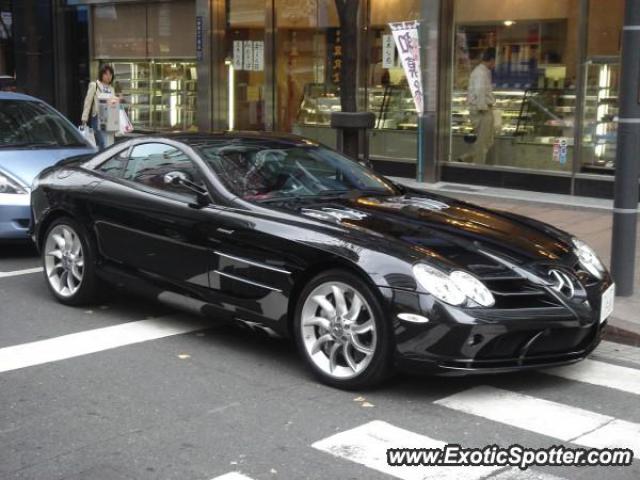 Mercedes SLR spotted in Tokyo, Japan