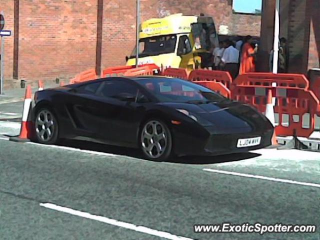 Lamborghini Gallardo spotted in Bolton, United Kingdom