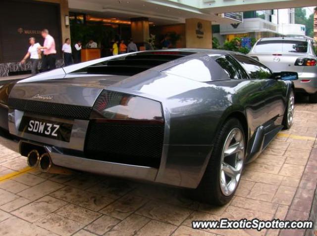 Lamborghini Murcielago spotted in Orchard, Singapore