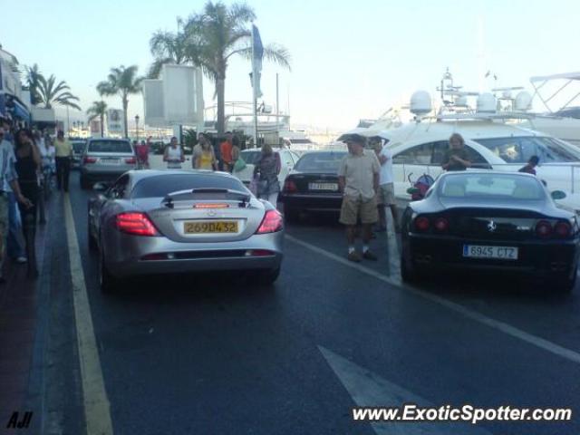 Mercedes SLR spotted in Puerto Banus, Spain