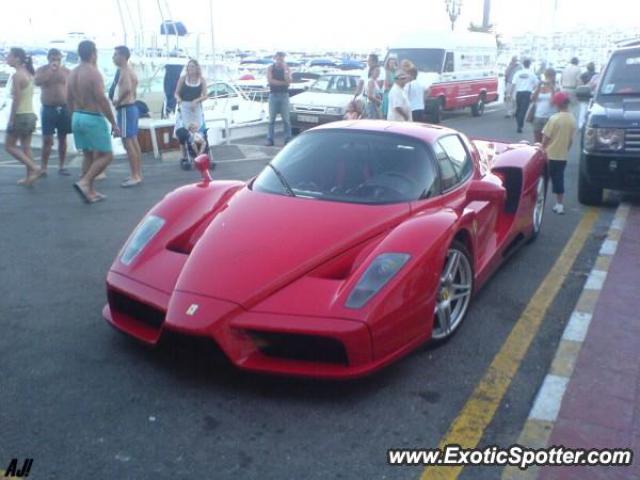 Ferrari Enzo spotted in Puerto Banus, Spain