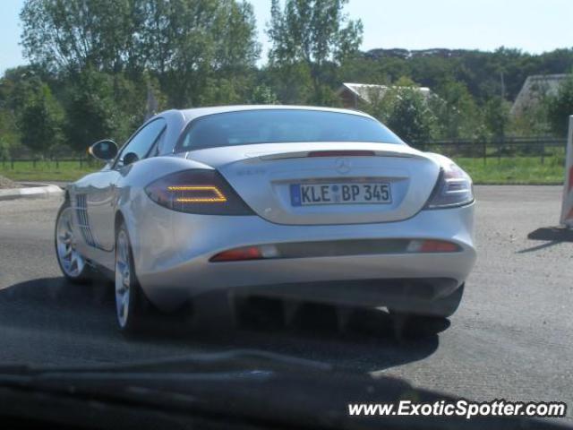 Mercedes SLR spotted in Highway, Netherlands