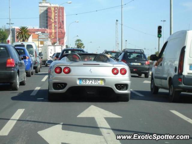 Ferrari 360 Modena spotted in Cascais, Portugal