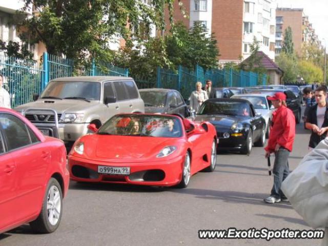 Ferrari F430 spotted in Moscow, Russia