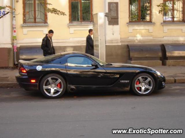 Dodge Viper spotted in Kharkiv, Ukraine, Russia