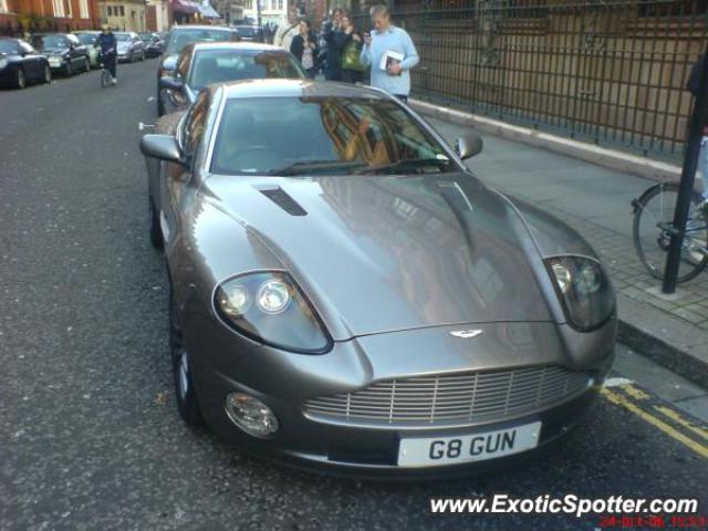 Aston Martin DB9 spotted in London, United Kingdom