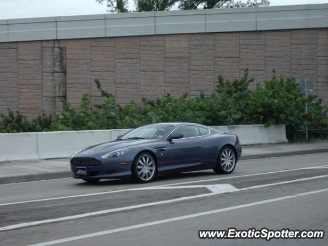 Aston Martin DB9 spotted in Palm Beach, Florida