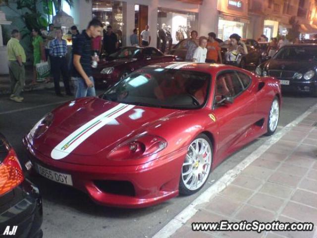 Ferrari 360 Modena spotted in Puerto Banus, Spain