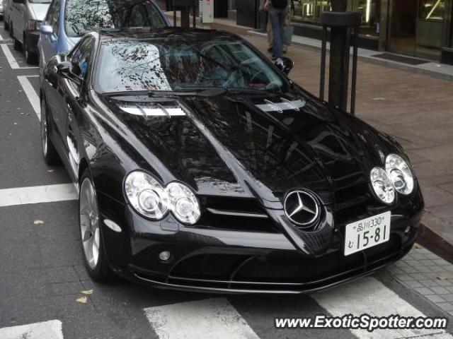 Mercedes SLR spotted in Tokyo, Japan