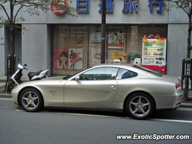 Ferrari 612 spotted in Tokyo, Japan