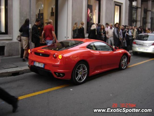 Ferrari F430 spotted in Milan, Italy