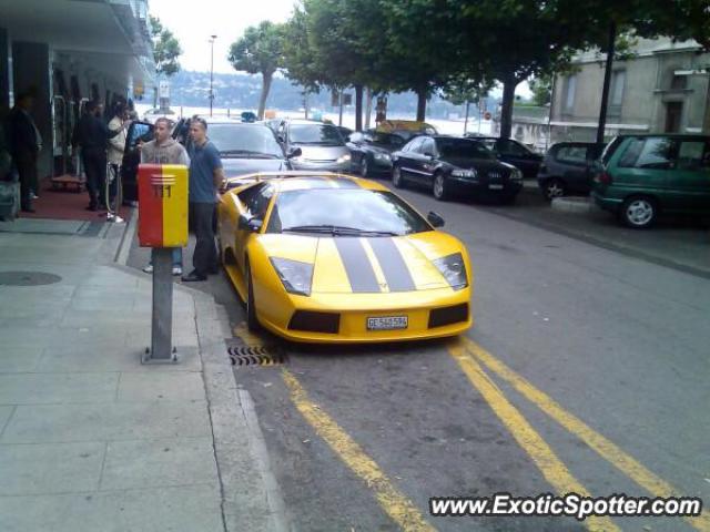 Lamborghini Murcielago spotted in Geneva, Switzerland