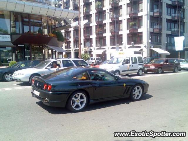 Ferrari 550 spotted in Geneva, Switzerland