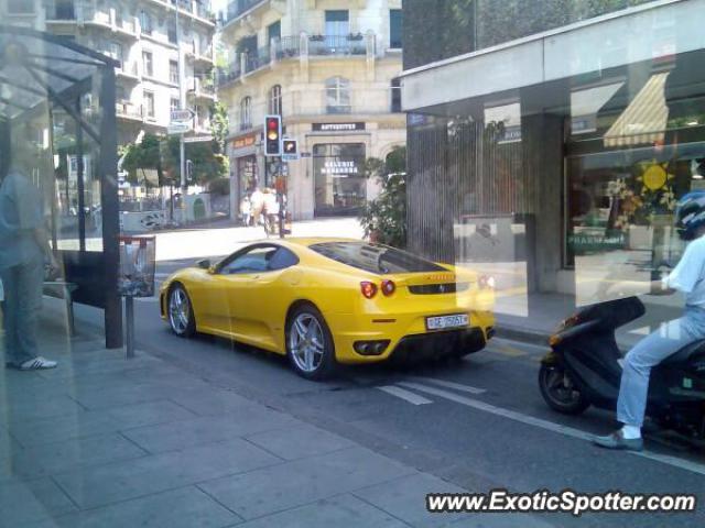 Ferrari F430 spotted in Geneva, Switzerland