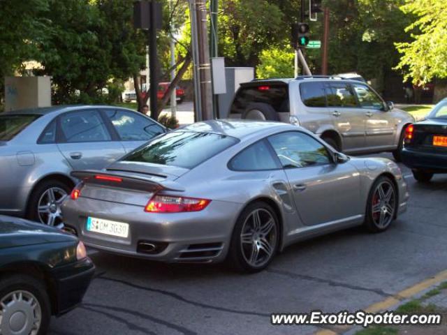 Porsche 911 Turbo spotted in Santiago, Chile