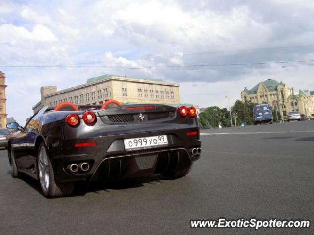 Ferrari F430 spotted in Moscow, Russia