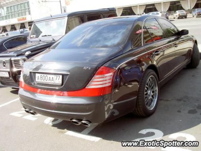 Mercedes Maybach spotted in Moscow, Russia