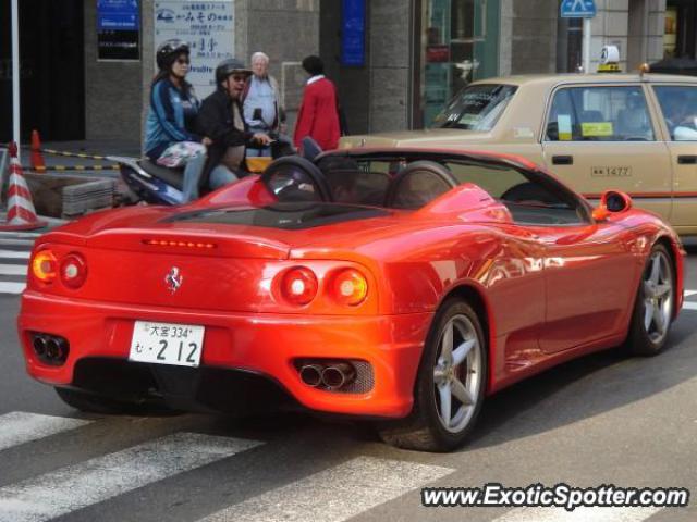 Ferrari 360 Modena spotted in Tokyo, Japan