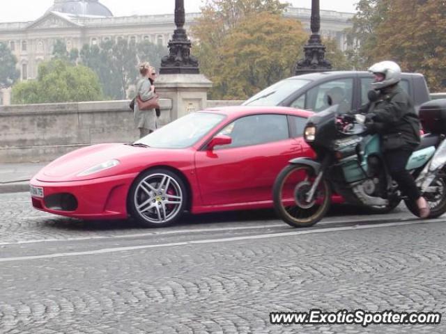 Ferrari F430 spotted in Paris, France