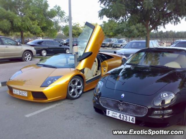 Lamborghini Murcielago spotted in Dubai, United Arab Emirates