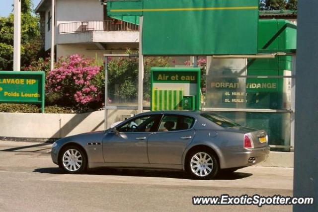 Maserati Quattroporte spotted in Mougins, France