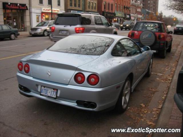 Ferrari 575M spotted in Oakville, Canada