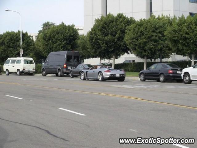 Porsche Carrera GT spotted in Irvine, California