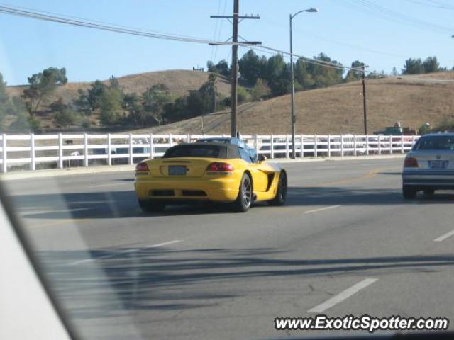 Dodge Viper spotted in Canoga Park, California