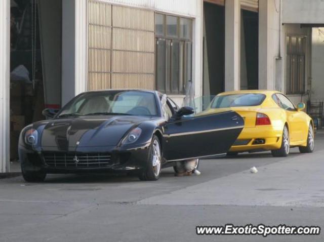 Ferrari 599GTB spotted in Shanghai, China