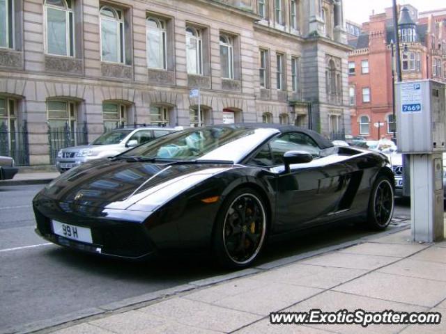 Lamborghini Gallardo spotted in Birmingham, United Kingdom