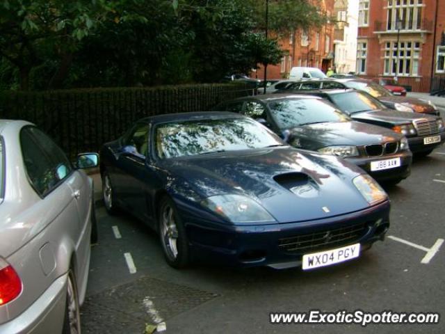 Ferrari 575M spotted in London, United Kingdom