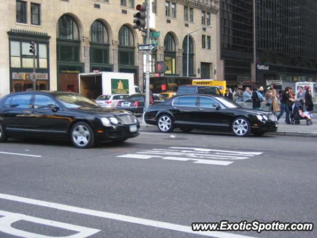 Bentley Continental spotted in Manhattan, New York