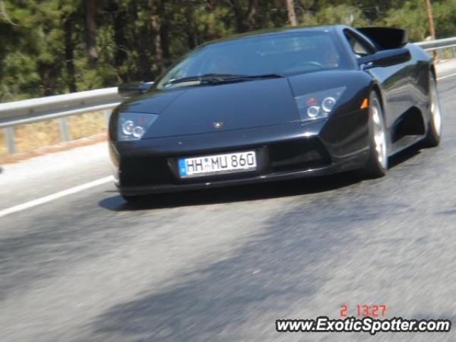 Lamborghini Murcielago spotted in EFES road, Turkey