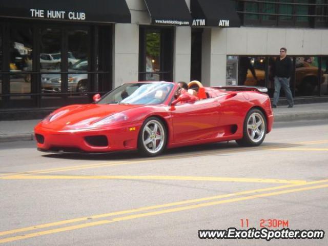 Ferrari 360 Modena spotted in Chicago, Illinois